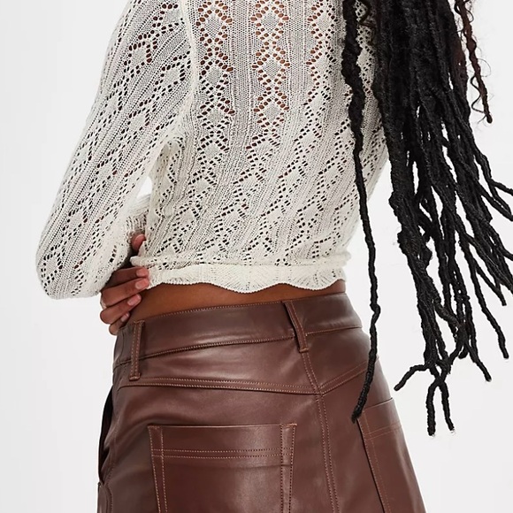 Free People -We The Free Wynne Vegan Skirt - Picture 4 of 11